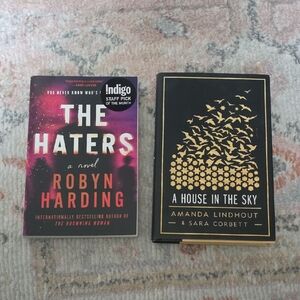 The Haters and A House in the Sky Books